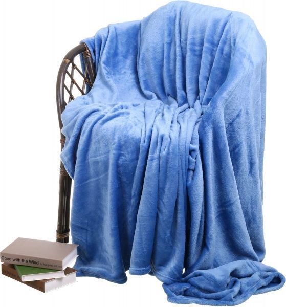 Плед Basic Сапфир 160x200 см синий La Nuit 