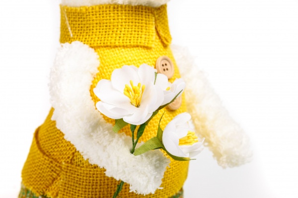 Декорация пасхальная Кролик на траве 46 см в ассортименте (F418A438/39)