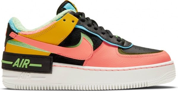 Кроссовки Nike Air Force 1 Shadow SE CT1985-700 р.US 7,5 разноцветный