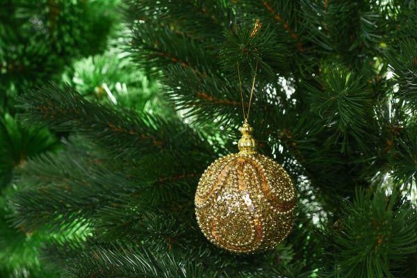 Шар пенопластовый d80 SDA95080G золотистый