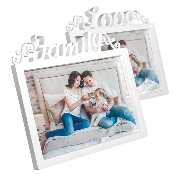 Рамка для фото Family SM00606 15x21 см білий 
