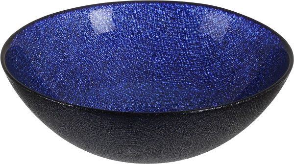 Блюдо Glimmer 20 см синє Decor Cam 