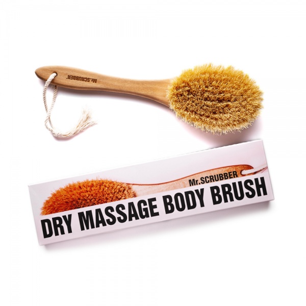 Щетка Mr.SCRUBBER для сухого массажа 