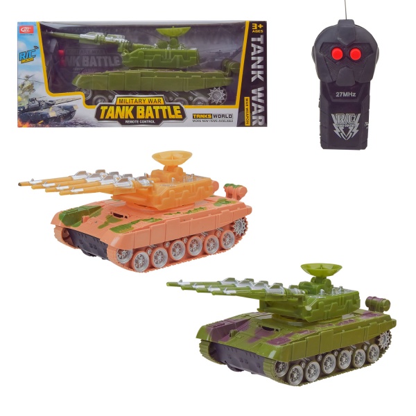 Танк на р/у (ассортимент) 1:18 372
