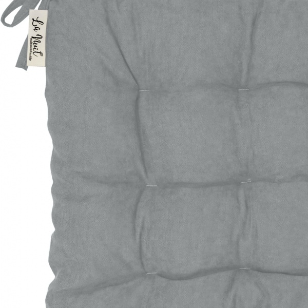 Подушка на стілець BONA 40х40 світло-сірий La Nuit