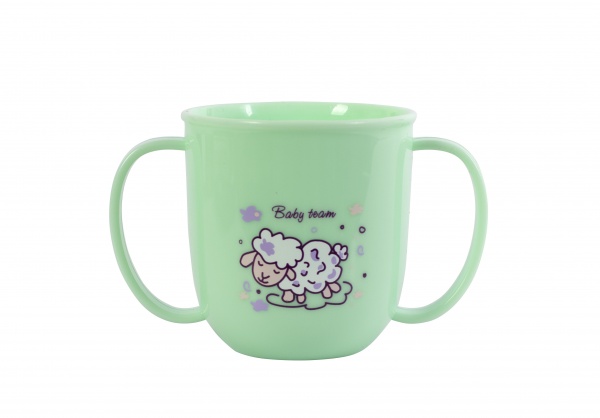 Чашка Baby Team с ручками 190 мл 6008