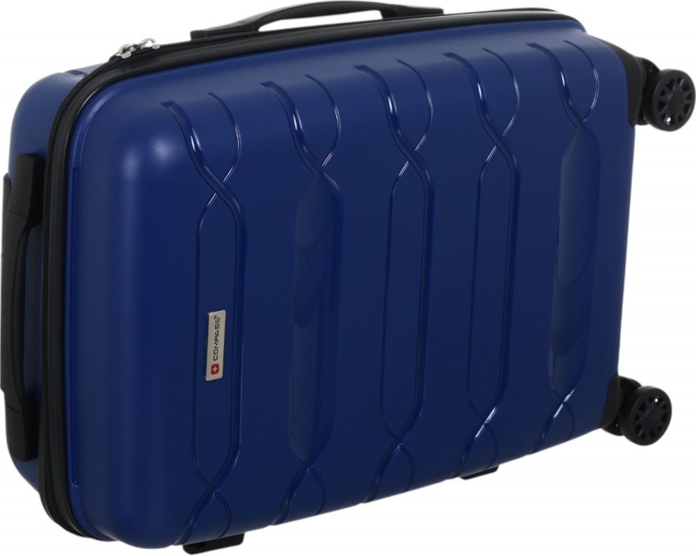 Валіза Compass №XY007 S 36 л синій 49x35x21 см