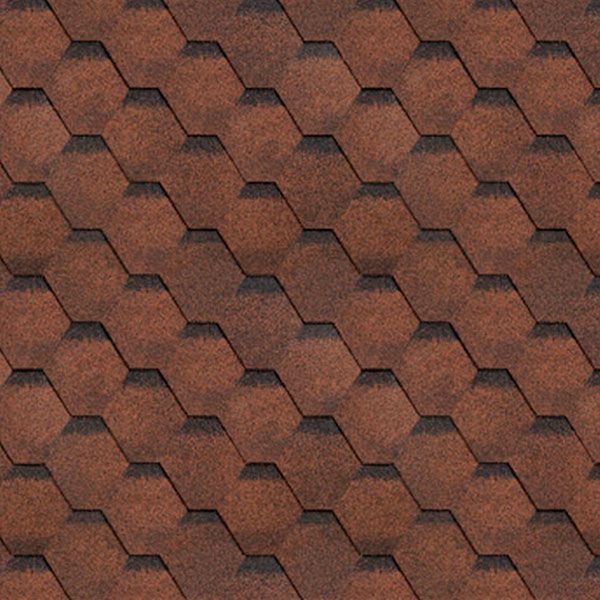 Битумная черепица гибкая TECHNONICOL Финская соната коричневая 3 кв.м