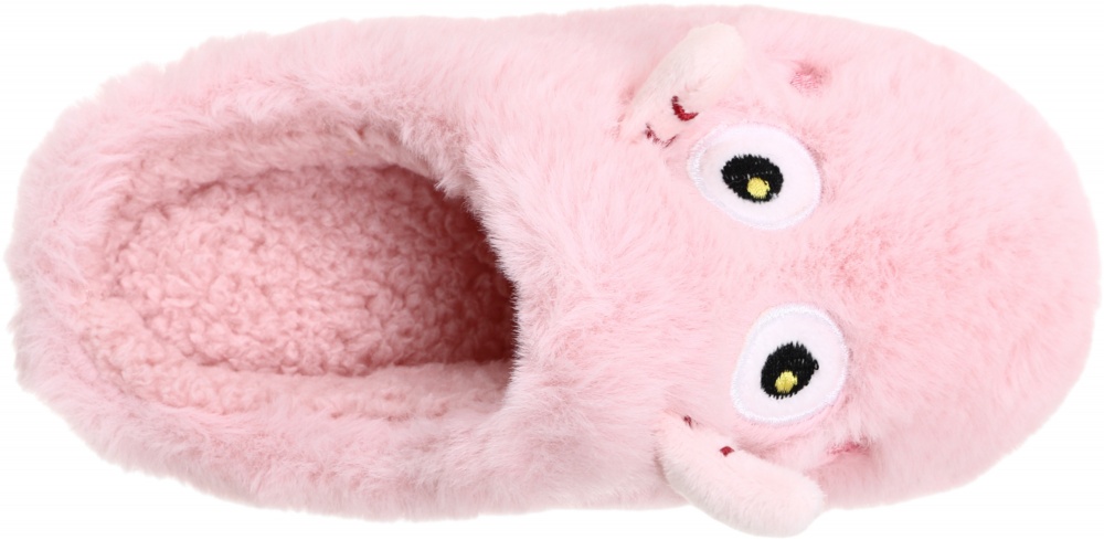 Тапочки для девочек HW Бегемотик р.26-27 розовый NULL