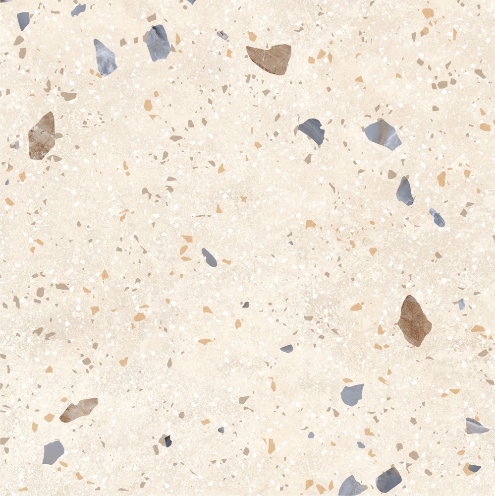 Плитка Allore Group Kompas Chips Ivory F P NR Mat 47x47 см