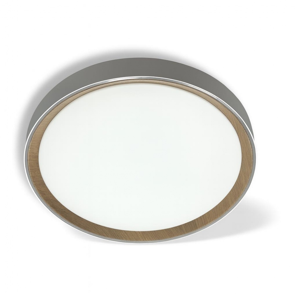 Світильник стельовий LIGHT SET HVYLYA 500 68 Вт білий/дерево 3000-6500+RGB К