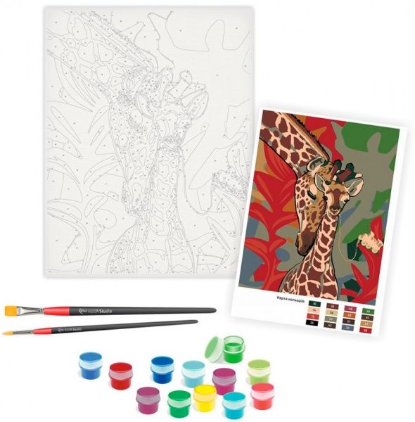 Набір, техніка акриловий живопис за номерами Мамина ніжність Rosa Start 