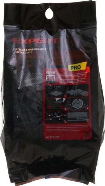 Система выравнивания плитки Expert клин 6-12 мм 6 мм 200 шт./уп