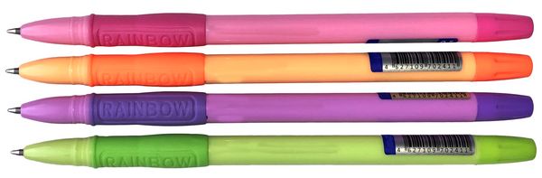 Ручка кулькова CLASS Ergo School 0,5 мм синя 4 кольори корпусу 346С 