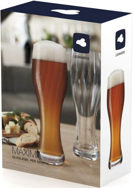 Набор стаканов для пива Maxima Wheat beer 500 мл Leonardo 