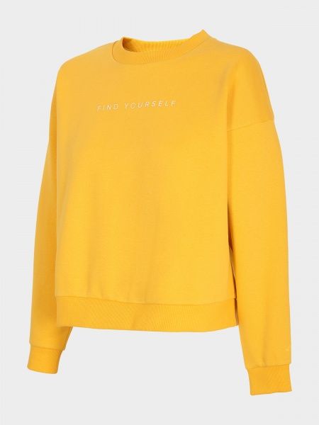 Свитшот 4F D4Z20-BLD244-71S р. XS желтый