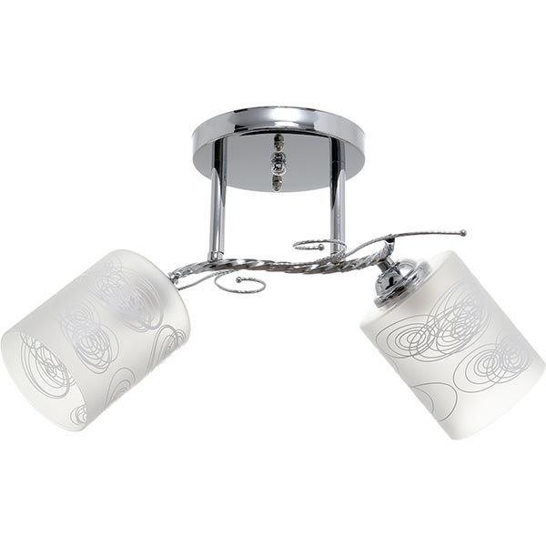 Люстра потолочная Accento lighting 2xE27 хром ALG-73297/2 