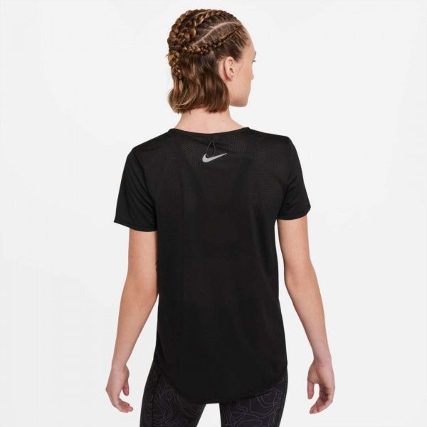 Футболка Nike W NK RUN DVN MILER SS TOP GX DA1246-010 р.XS чорний