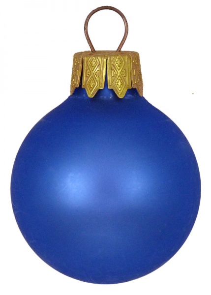 Набір ялинкових куль без малюнку 40 мм срібло/золото/синій/червоний 40Dбр(1)/6