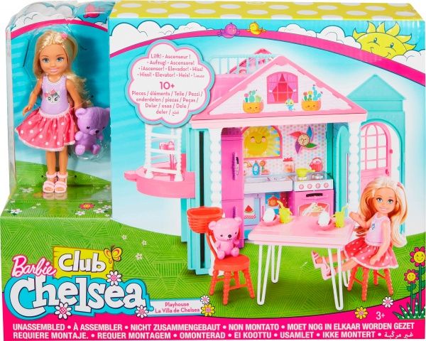 Домик для кукол Barbie Челси DWJ50