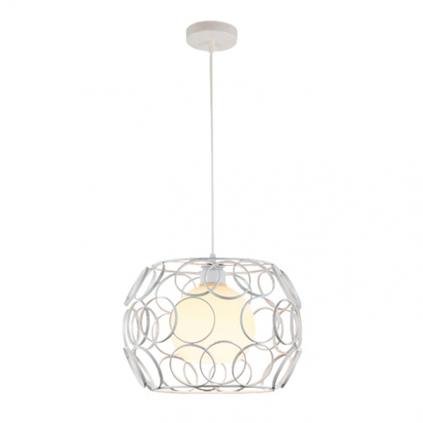 Підвіс Focus Light 1x60 Вт E27 білий матовий 9124/1 white 