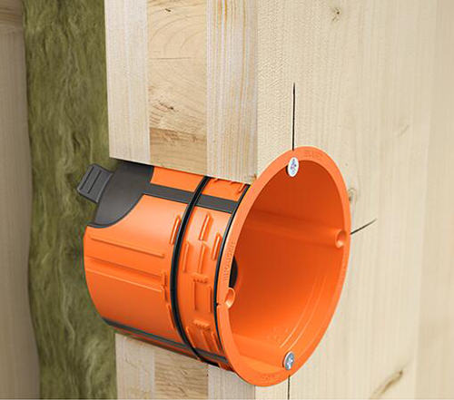 Коробка розподільча Kaiser O-range ECON® Fix самозатухаючий ПВХ 9264-12 