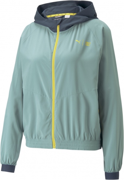 Вітрівка Puma W FIRST MILE WOVEN JACKET 52321284 р.M бірюзовий