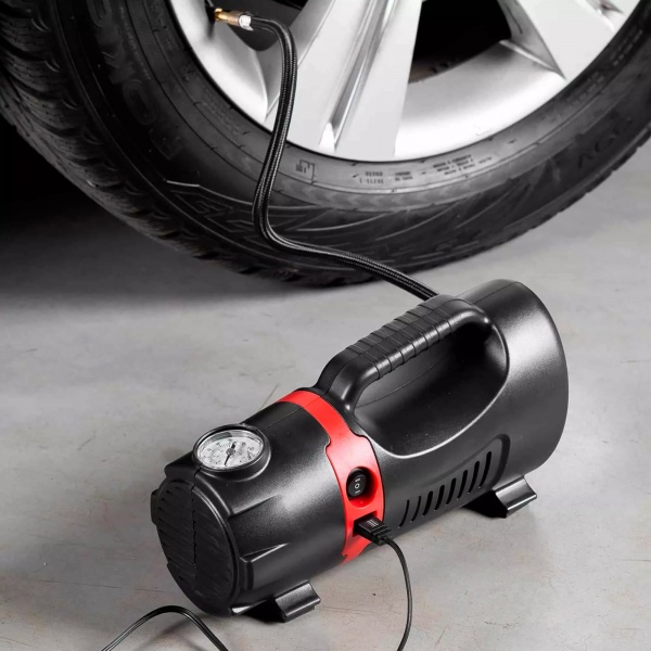 Компресcор автомобильный AMiO 12V/230V (02383)