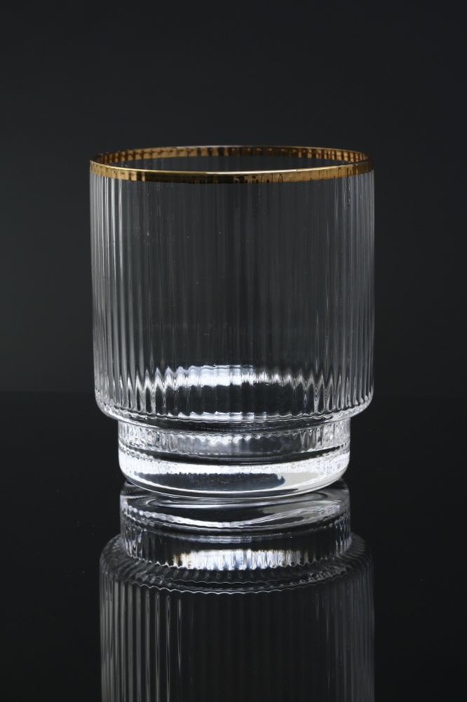 Набір склянок низьких Fiora Ripple скло 320 мл 2 шт.