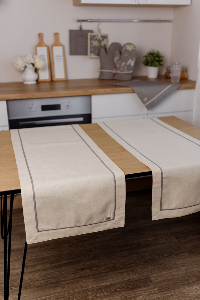 Раннер с кантом Магнолия 40x140 см ваниль La Nuit