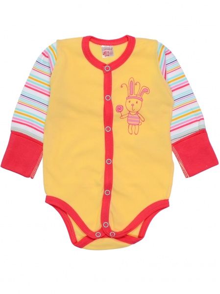 Боди детское Татошка Пчела р.50 желтый с рисунком 146537 