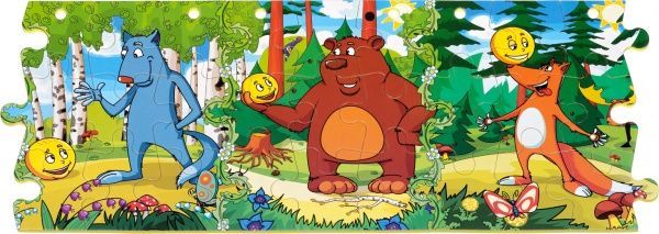 Книга-пазлы Бомик Колобок 743