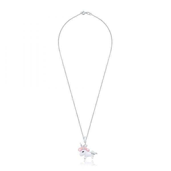 Кулон UMa&UMi Единорог розовый