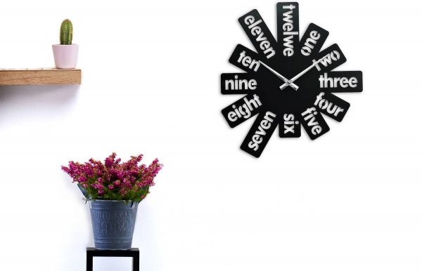 Часы настенные Taito 480x480 мм черный Moku