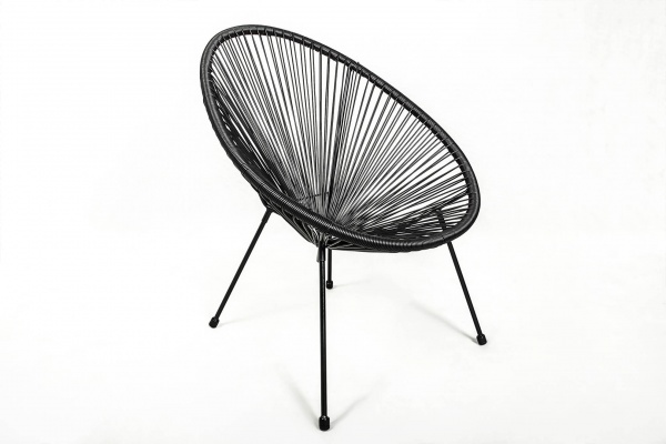 Крісло Acapulco металеве (121001) чорний 