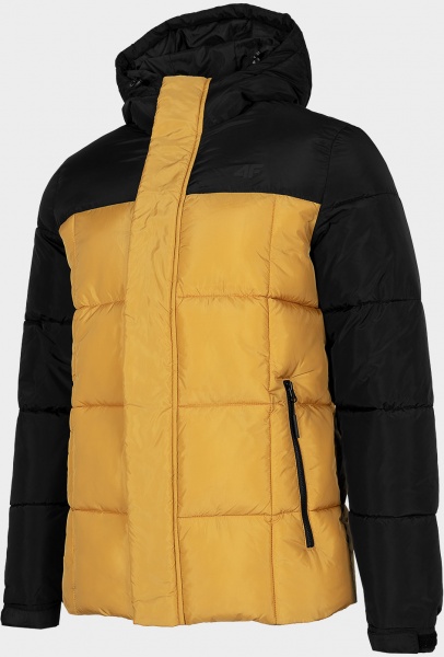 Пуховик 4F JACKET KUMP009 H4Z22-KUMP009-71S р.L желто-черный