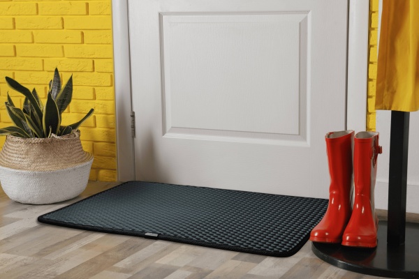 Коврик EVAtech Home ромб серый 40x60 см (KD43289KD1RGB)