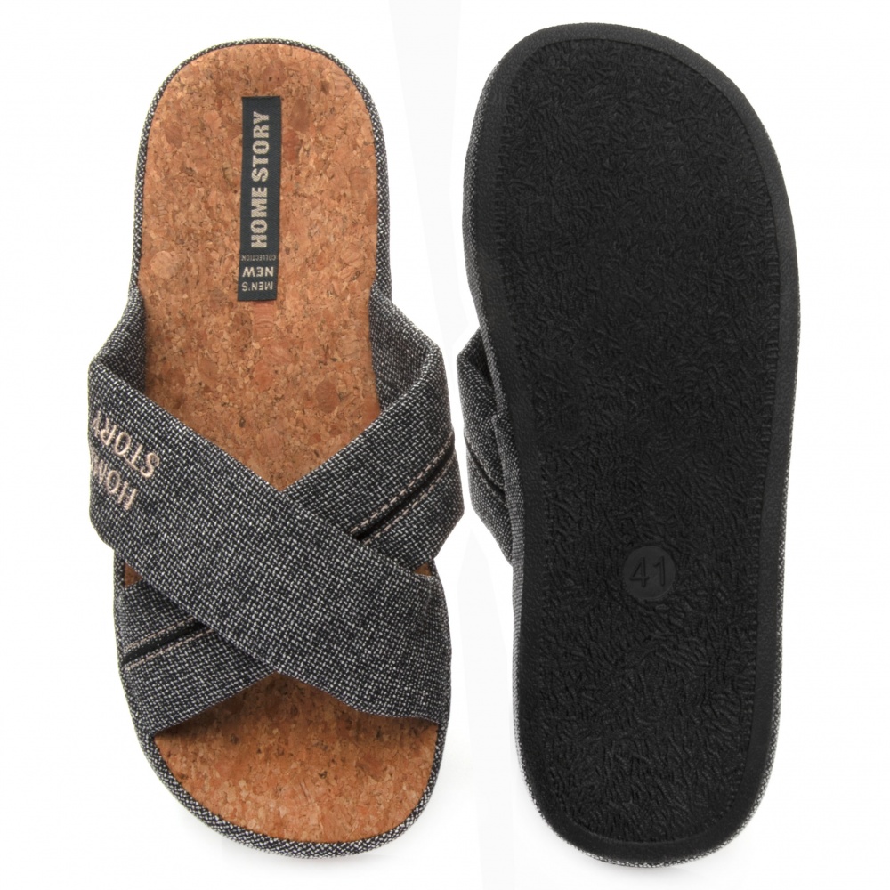 Капці домашні Home 250872-15 р.43 сірий