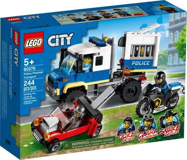 Конструктор LEGO City Транспорт для перевозки преступников 60276