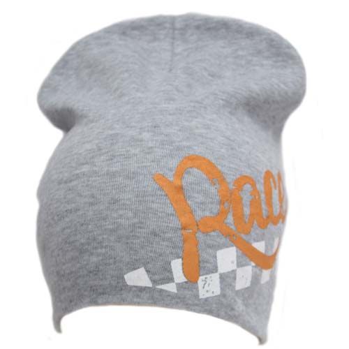 Шапочка дитяча для хлопчика Kraft+ 411-Т р.52-54 сірий 