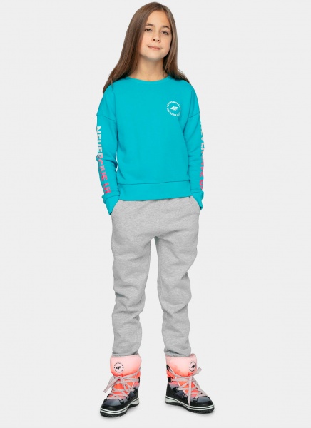 Світшот 4F HJZ21-JTSDL001A-33S р. 158 бірюзовий