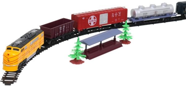 Ігровий набір Fenfa Залізниця 1600A-8B на батарейках