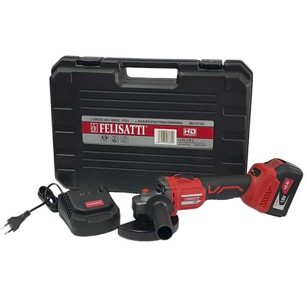 Болгарка (угловая шлифмашина) Felisatti УШМ-125/18Л3/P52212