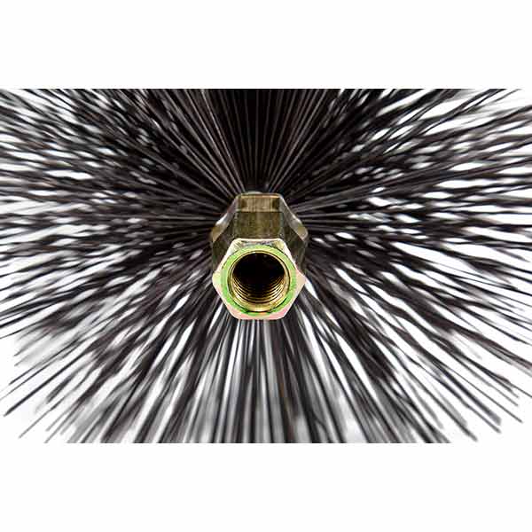 Щетка Savent металлическая для чистки дымохода 120 мм 