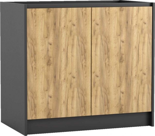 Тумба нижня під мийку МС Ідея КРАФТ НМУ 90/82/525 універсальна крафт золотий Грейд