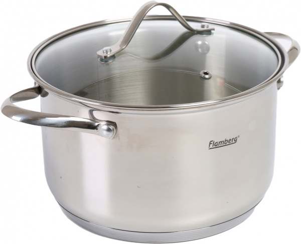 Каструля Tradition 3,6 л зі скляною кришкою Flamberg