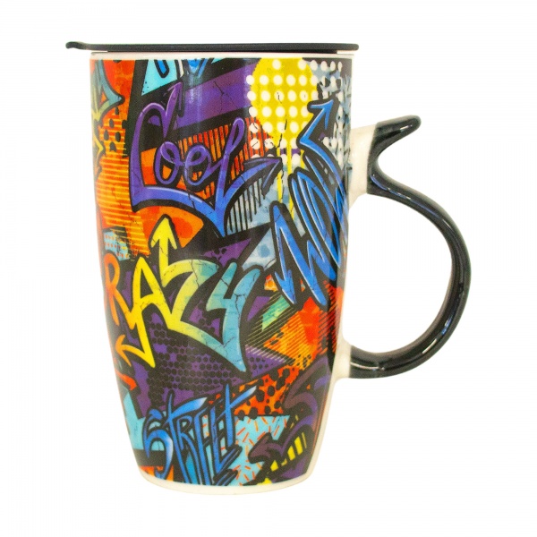 Чашка з кришкою Freestyle 420 мл 21-279-119 Keramia