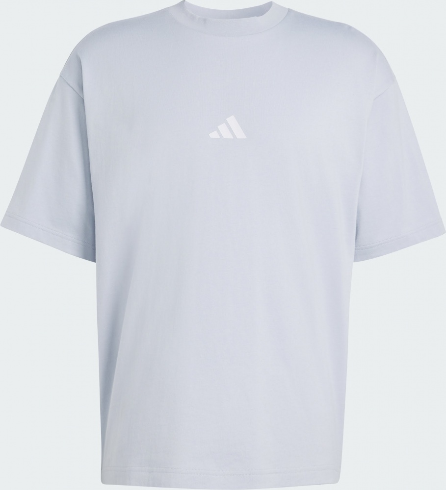 Футболка Adidas M FI SL T HALSIL KD7651 р.L блакитний