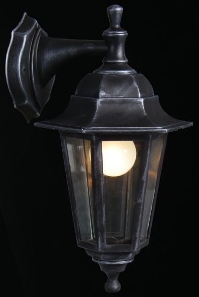 Світильник парковий Expert Кантрі НС06 бра E27 60 Вт IP44 чорний 