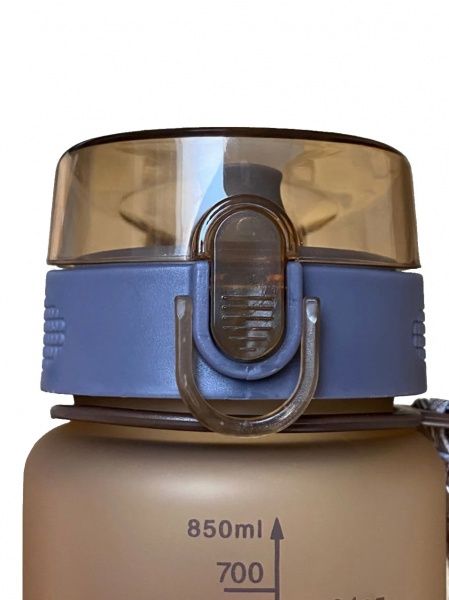 Пляшка для води 850 мл Casno коричневий KXN-1183_Brown